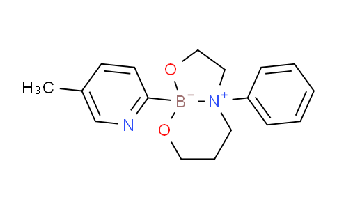 CAS No. 872054-54-1, 9-(5-Methylpyridin-2-yl)-4-phenylhexahydro-2H-[1,3,2]oxazaborolo[2,3-b][1,3,2]oxazaborinin-4-ium-9-uide