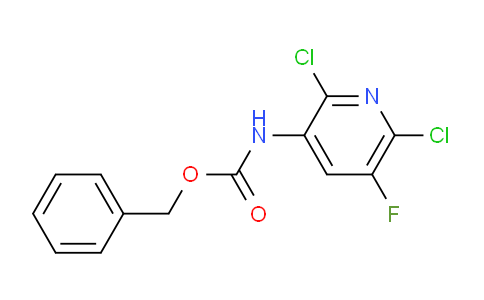 CAS No. 1187385-97-2, Benzyl (2,6-dichloro-5-fluoropyridin-3-yl)carbamate