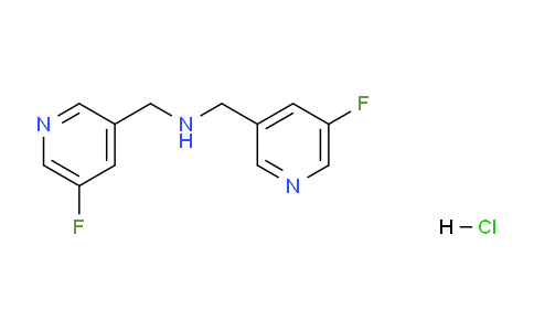 CAS No. 1951439-24-9, Bis((5-fluoropyridin-3-yl)methyl)amine hydrochloride