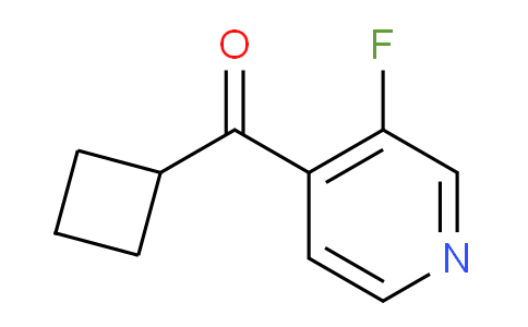 CAS No. 1566112-63-7, Cyclobutyl(3-fluoropyridin-4-yl)methanone
