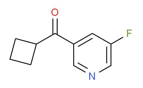 CAS No. 1467327-19-0, Cyclobutyl(5-fluoropyridin-3-yl)methanone
