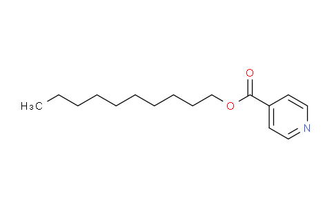 CAS No. 93145-74-5, Decyl isonicotinate