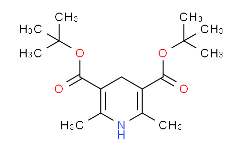 CAS No. 55536-71-5, Di-tert-butyl 2,6-dimethyl-1,4-dihydropyridine-3,5-dicarboxylate