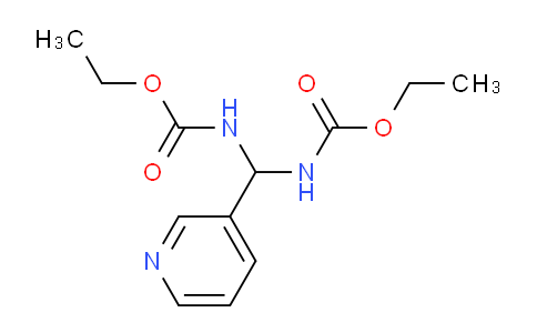 CAS No. 2744-17-4, Diethyl (pyridin-3-ylmethylene)dicarbamate