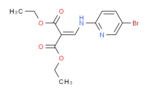 CAS No. 16867-58-6, Diethyl 2-(((5-bromopyridin-2-yl)amino)methylene)malonate
