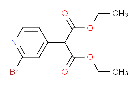 CAS No. 1387560-71-5, Diethyl 2-(2-Bromo-4-pyridyl)malonate
