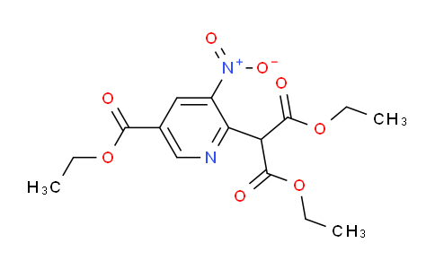 CAS No. 1630906-48-7, Diethyl 2-(5-(ethoxycarbonyl)-3-nitropyridin-2-yl)malonate