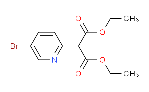 CAS No. 1215098-80-8, Diethyl 2-(5-bromopyridin-2-yl)malonate