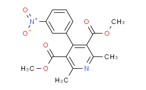 CAS No. 76258-20-3, Dimethyl 2,6-dimethyl-4-(3-nitrophenyl)pyridine-3,5-dicarboxylate
