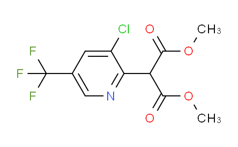 CAS No. 477859-76-0, Dimethyl 2-(3-chloro-5-(trifluoromethyl)pyridin-2-yl)malonate