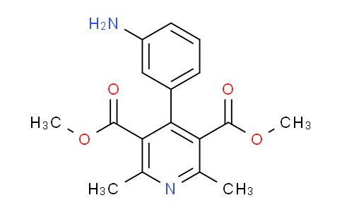CAS No. 883291-42-7, Dimethyl 4-(3-aminophenyl)-2,6-dimethylpyridine-3,5-dicarboxylate