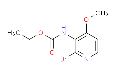 CAS No. 1313267-55-8, Ethyl (2-bromo-4-methoxypyridin-3-yl)carbamate