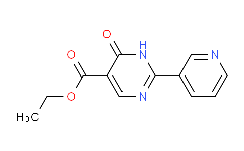 CAS No. 34750-63-5, Ethyl 1,6-dihydro-6-oxo-2-(3-pyridinyl)-5-pyrimidinecarboxylate