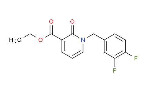 CAS No. 1001412-63-0, Ethyl 1-(3,4-difluorobenzyl)-2-oxo-1,2-dihydropyridine-3-carboxylate