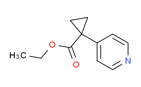 CAS No. 858035-95-7, Ethyl 1-(pyridin-4-yl)cyclopropanecarboxylate