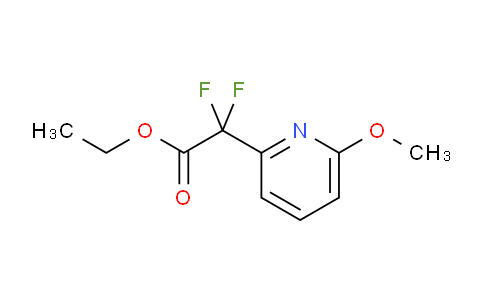 CAS No. 503627-75-6, Ethyl 2,2-difluoro-2-(6-methoxypyridin-2-yl)acetate