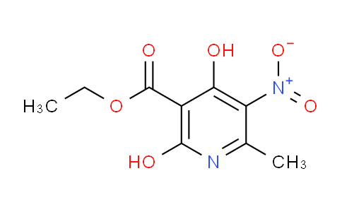 CAS No. 344443-57-8, Ethyl 2,4-dihydroxy-6-methyl-5-nitronicotinate