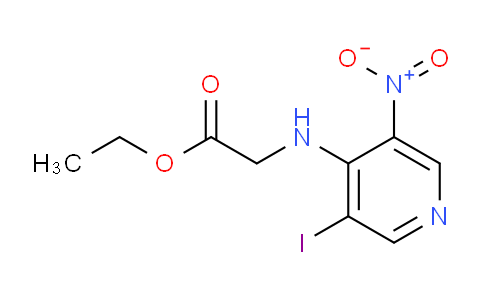 CAS No. 1305324-91-7, Ethyl 2-((3-iodo-5-nitropyridin-4-yl)amino)acetate