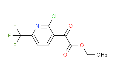CAS No. 1260762-70-6, Ethyl 2-(2-chloro-6-(trifluoromethyl)pyridin-3-yl)-2-oxoacetate