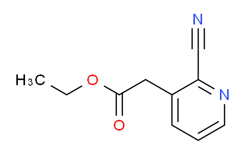 CAS No. 3423-45-8, Ethyl 2-(2-cyanopyridin-3-yl)acetate