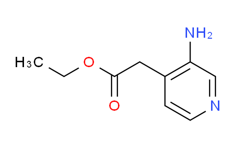 CAS No. 65645-57-0, Ethyl 2-(3-aminopyridin-4-yl)acetate