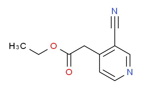 CAS No. 42285-29-0, Ethyl 2-(3-cyanopyridin-4-yl)acetate