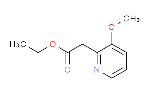 CAS No. 91012-88-3, Ethyl 2-(3-methoxypyridin-2-yl)acetate