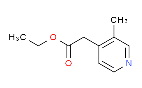 CAS No. 57408-46-5, Ethyl 2-(3-methylpyridin-4-yl)acetate