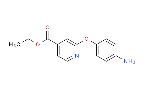 CAS No. 1415719-23-1, Ethyl 2-(4-aminophenoxy)isonicotinate