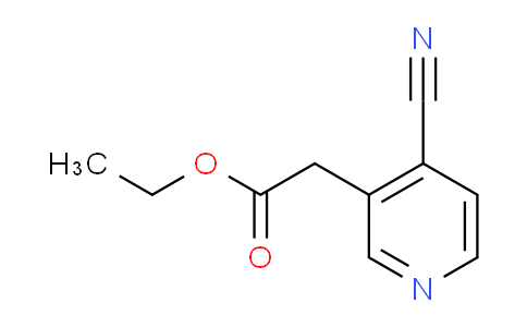 CAS No. 3423-46-9, Ethyl 2-(4-cyanopyridin-3-yl)acetate