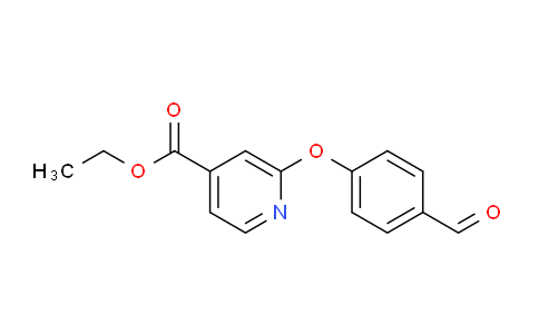 CAS No. 1415719-29-7, Ethyl 2-(4-formylphenoxy)isonicotinate