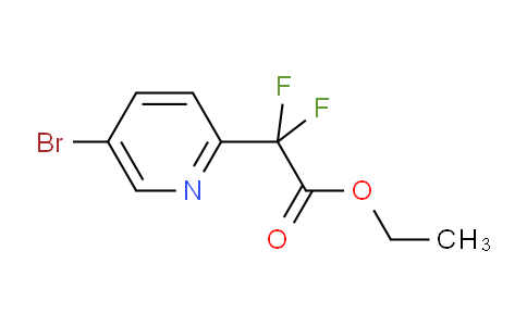 CAS No. 294181-95-6, Ethyl 2-(5-bromopyridin-2-yl)-2,2-difluoroacetate