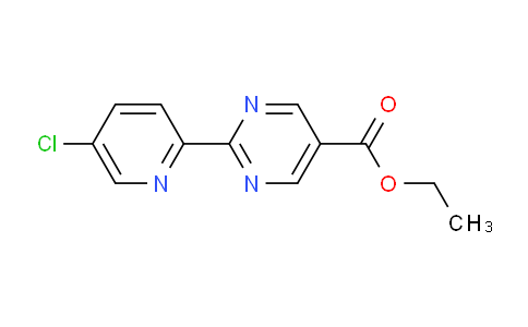 CAS No. 1447606-29-2, Ethyl 2-(5-chloropyridin-2-yl)pyrimidine-5-carboxylate