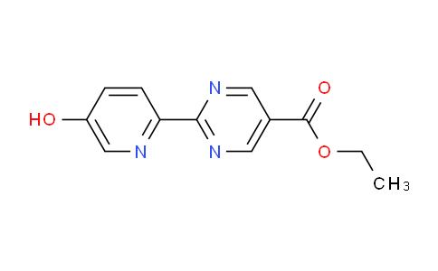 CAS No. 1447608-10-7, Ethyl 2-(5-hydroxypyridin-2-yl)pyrimidine-5-carboxylate