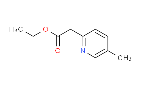 CAS No. 5552-82-9, Ethyl 2-(5-methylpyridin-2-yl)acetate