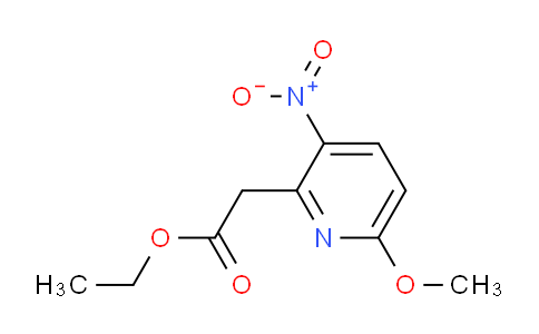 CAS No. 450357-78-5, Ethyl 2-(6-methoxy-3-nitropyridin-2-yl)acetate