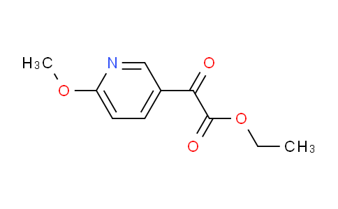CAS No. 1280197-11-6, Ethyl 2-(6-Methoxy-3-pyridyl)-2-oxoacetate