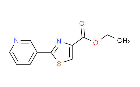 CAS No. 39067-28-2, Ethyl 2-(pyridin-3-yl)thiazole-4-carboxylate