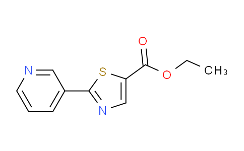 CAS No. 886370-75-8, Ethyl 2-(pyridin-3-yl)thiazole-5-carboxylate