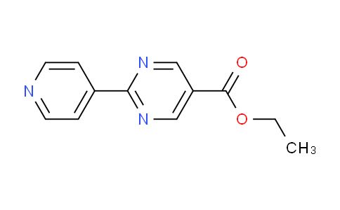 CAS No. 259807-46-0, Ethyl 2-(pyridin-4-yl)pyrimidine-5-carboxylate