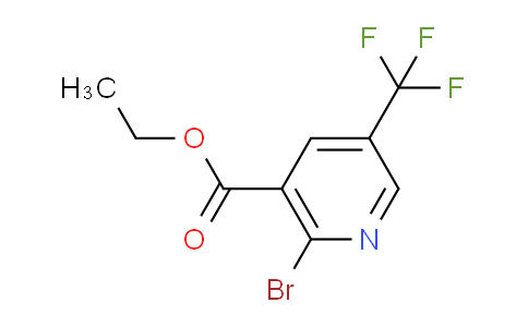 CAS No. 1227571-76-7, Ethyl 2-bromo-5-(trifluoromethyl)nicotinate