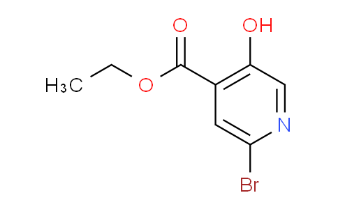 CAS No. 1221422-55-4, Ethyl 2-bromo-5-hydroxyisonicotinate