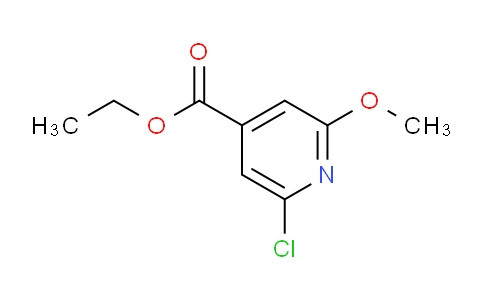 CAS No. 106719-08-8, Ethyl 2-chloro-6-methoxyisonicotinate