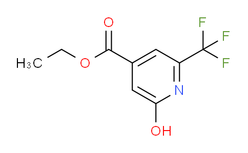 CAS No. 1227579-51-2, Ethyl 2-hydroxy-6-(trifluoromethyl)isonicotinate