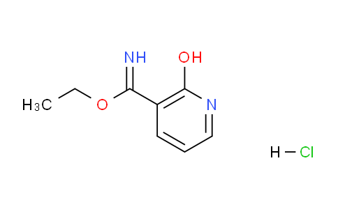 CAS No. 1417402-16-4, Ethyl 2-hydroxynicotinimidate hydrochloride