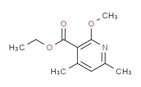 CAS No. 112463-87-3, Ethyl 2-methoxy-4,6-dimethylnicotinate