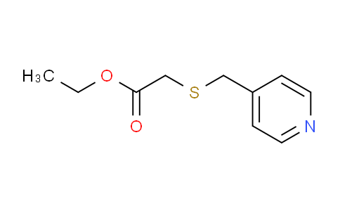 CAS No. 82118-29-4, Ethyl 2-[(pyridin-4-ylmethyl)sulfanyl]acetate