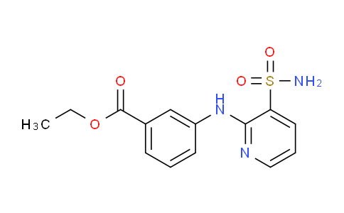 CAS No. 1251675-80-5, Ethyl 3-((3-sulfamoylpyridin-2-yl)amino)benzoate