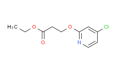 CAS No. 1346707-69-4, Ethyl 3-((4-chloropyridin-2-yl)oxy)propanoate
