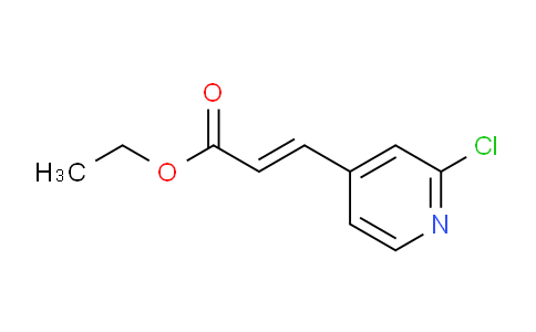 CAS No. 551950-41-5, Ethyl 3-(2-chloropyridin-4-yl)acrylate
